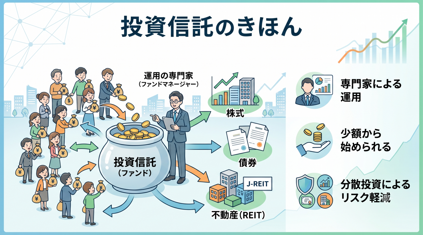 投資信託のきほんのバナー