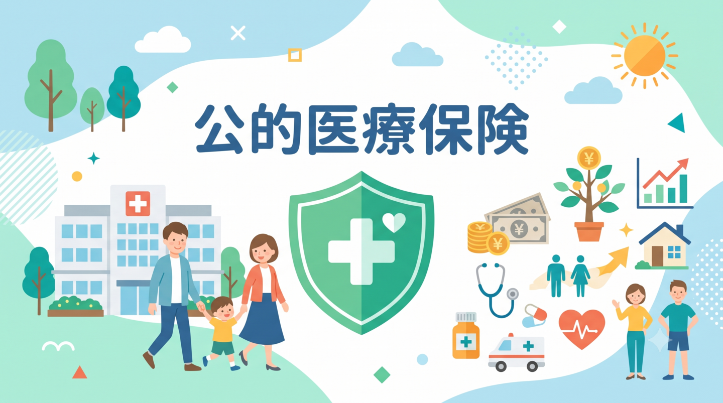 公的医療保険のバナー